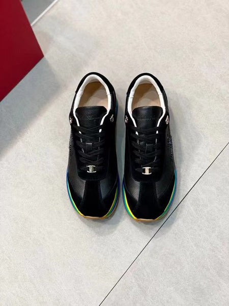 Men High-Quality Rainbow Sole Sneakers