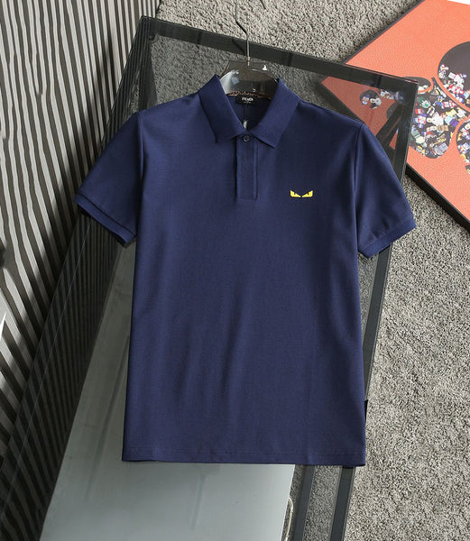Cotton Polo Shirt With Logo Embroidery