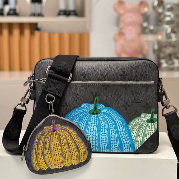 Trio Messenger Pumpkin Bag For Women