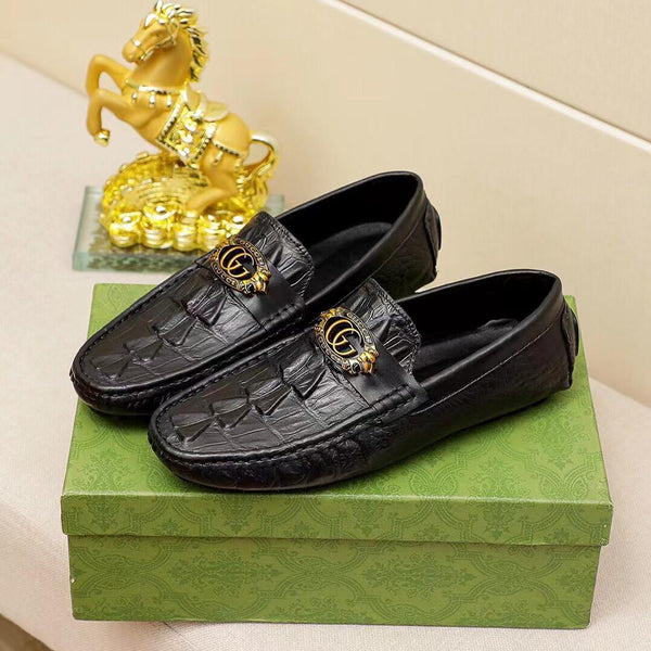 Men Ultimate Premium Loafers With Logo Initial