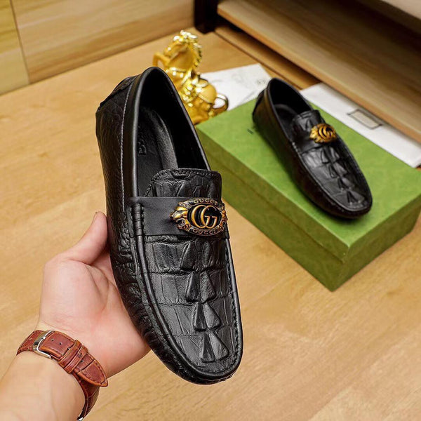 Men Ultimate Premium Loafers With Logo Initial