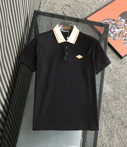 Cotton Polo T-Shirt With Interlocking G
