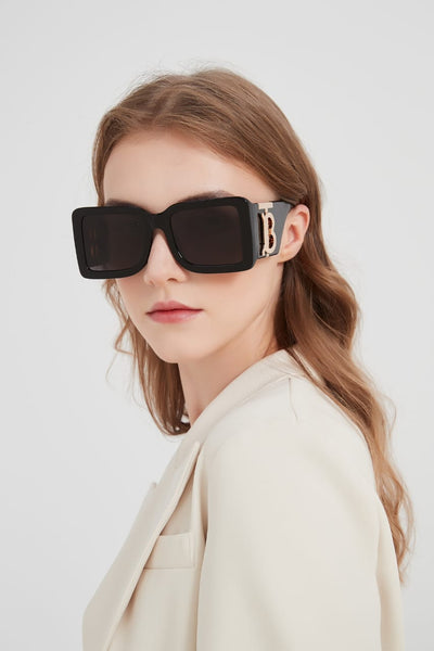 Monogram Acetate Square Sunglasses For Women
