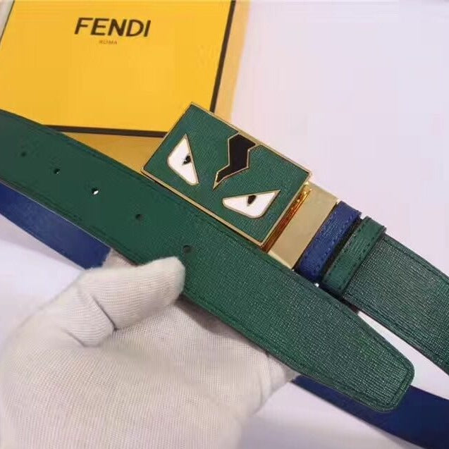 Fendi masochistic Tricolor Leather Monster