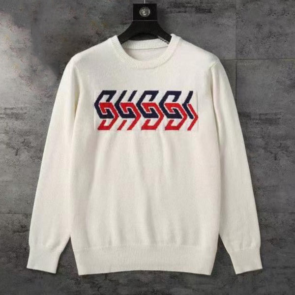 Latest mirror Logo Print Pullover