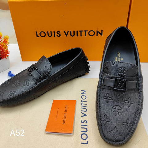 Premium Embossed Leather Loafers For Men