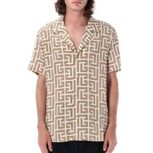 Louis Vuitton Printed Short-sleeved Shirt