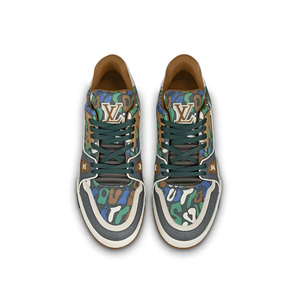 Limited Edition Camouflage Trainers Sneakers