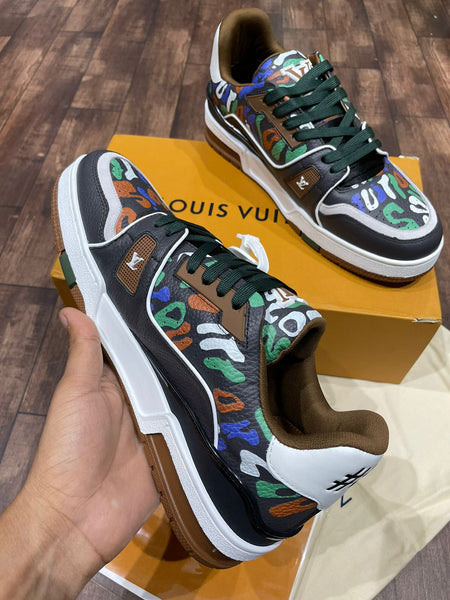 Limited Edition Camouflage Trainers Sneakers