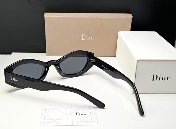 Latest Oval Slim Retro Sunglasses With Logo Print
