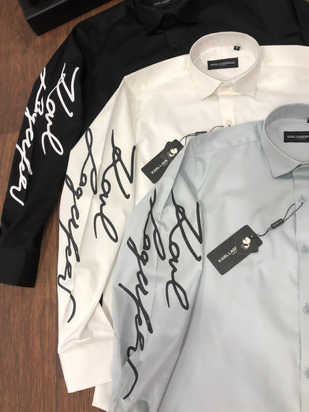 Signature Printed Regular Fit Shirt