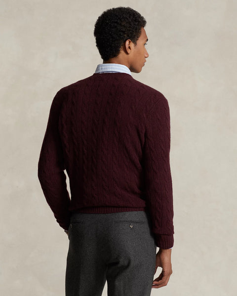 Cable-Knit Wool-Cashmere Jumper