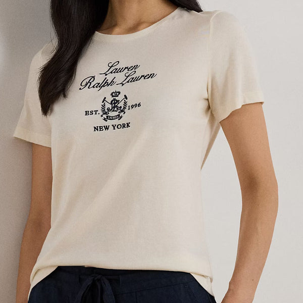 Premium  Women’s Crest-Embroidered Tee