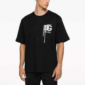 Branded Logo-Embroidered Oversized  T-shirt