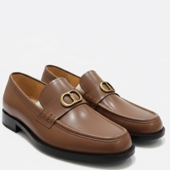 Premium Leather Men’s Loafers  Classic Luxury Slip-On Shoes