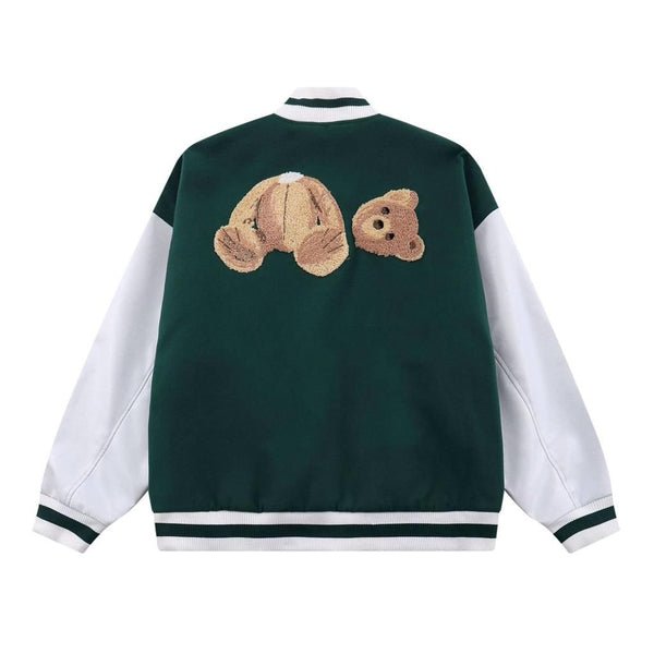 Premium Logo Embroidery Varsity Jacket