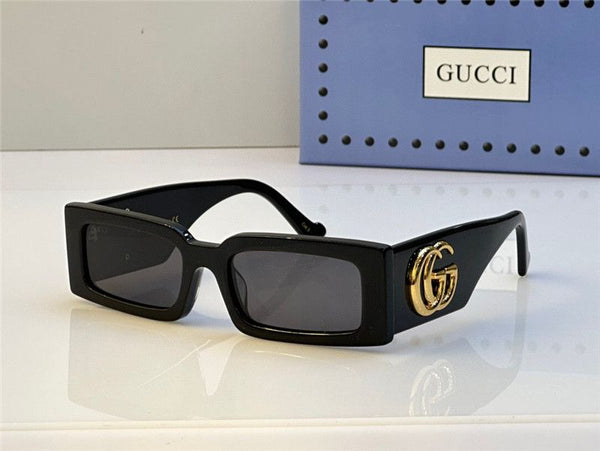 Latest Gene GG Rectangle Frame Sunglasses