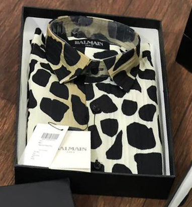 Men Exclusive Leopard Printed Designer Shirt