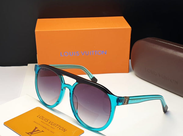 Branded Transparent Frame With Gradient Lens