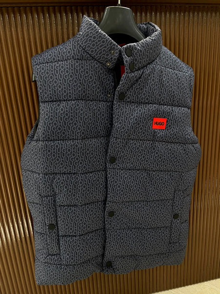 SLIM-FIT JACKET WITH RED LOGO LABEL