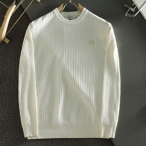 Men Latest Textured Pattern Pullover