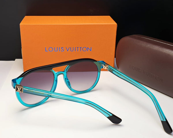 Branded Transparent Frame With Gradient Lens