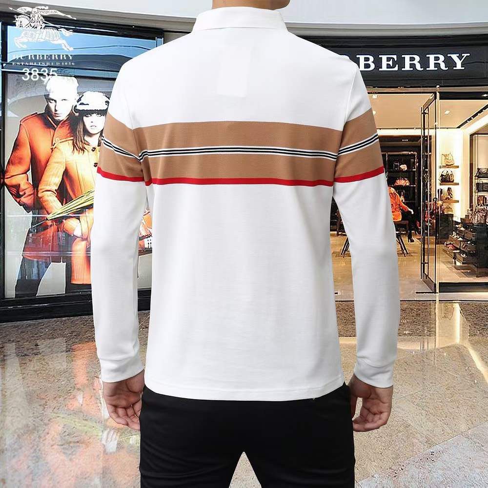 Burberry Men's Long-Sleeve Polo Shirt