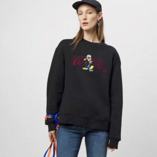 Women Branded Disney Logo Sweatshirt