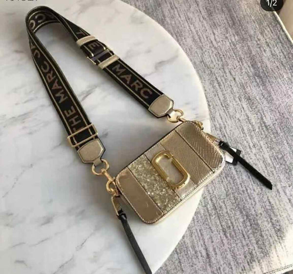 Luxurious Snapshot Metallic Series Handbag