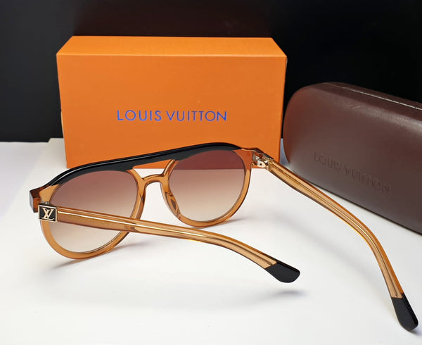 Branded Transparent Frame With Gradient Lens