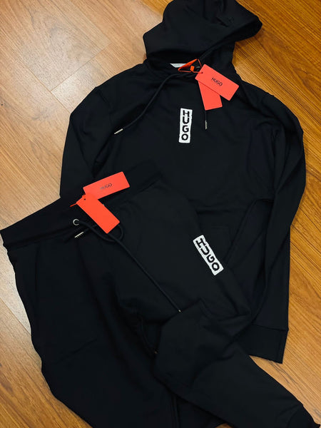 Relaxed-Fit Lycra Tracksuit With Marker Logo