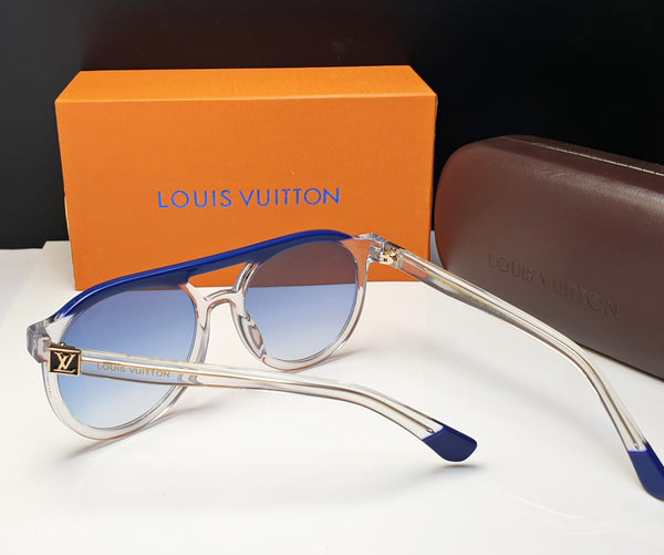 Branded Transparent Frame With Gradient Lens