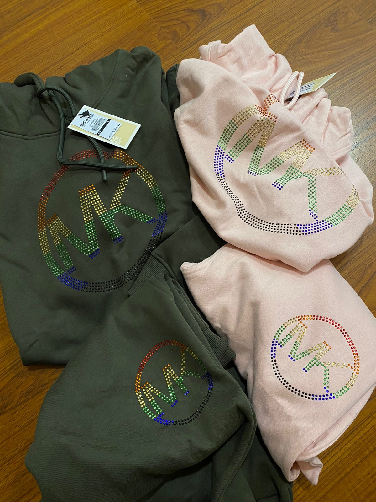 Women Multicolored Logo Patched Tracksuit