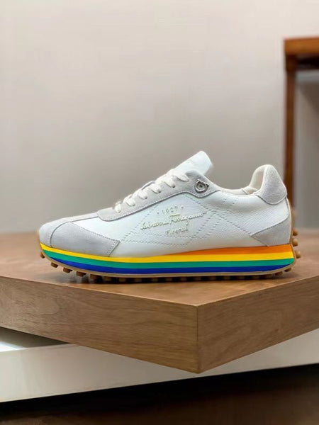 Men High-Quality Rainbow Sole Sneakers