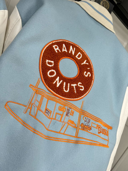 Bomber Jacket With Donut Patched
