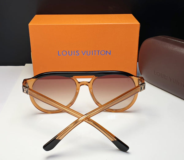 Branded Transparent Frame With Gradient Lens