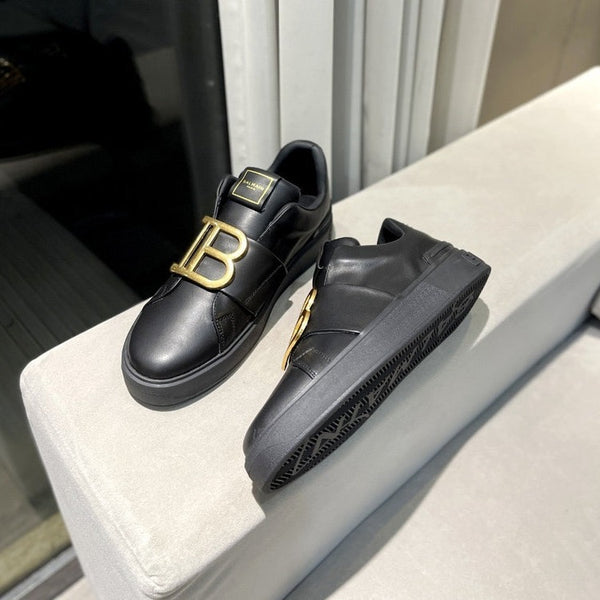B Court Trainer Black Premium Sneaker