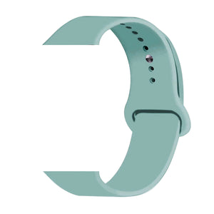 Silicone Sports Watch Strap for Apple Watch Series 5/4/3/2/1 (Aqua)
