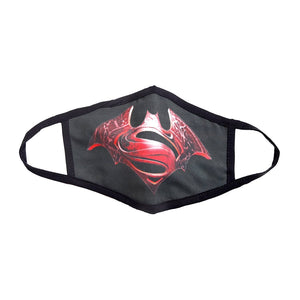 Super Man Face Mask -Printed Cloth Washable Reusable Face Mask Cover