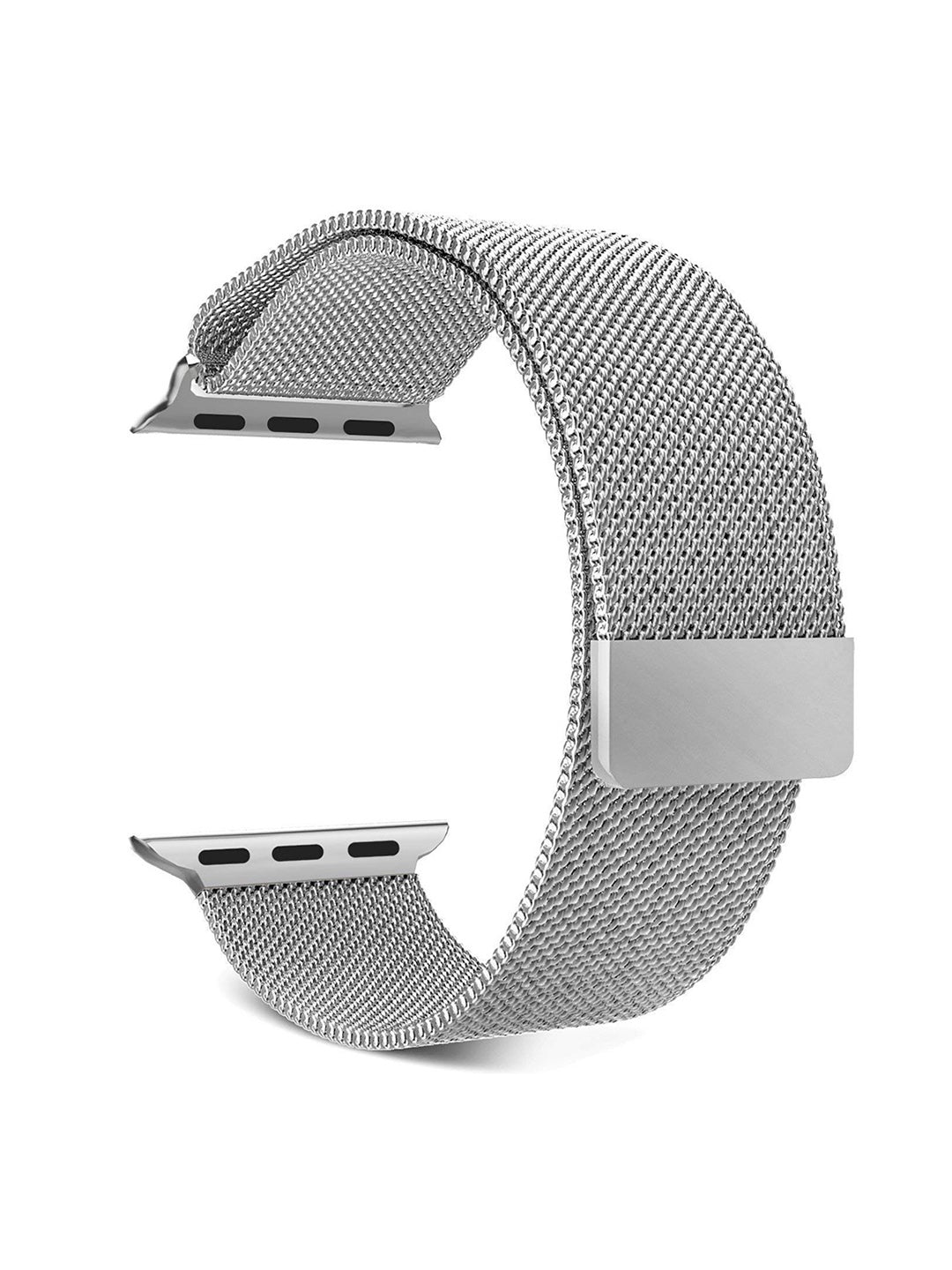 Stainless Steel Watch Strap for Apple Watch Series 5/4/3/2/1 (Silver)