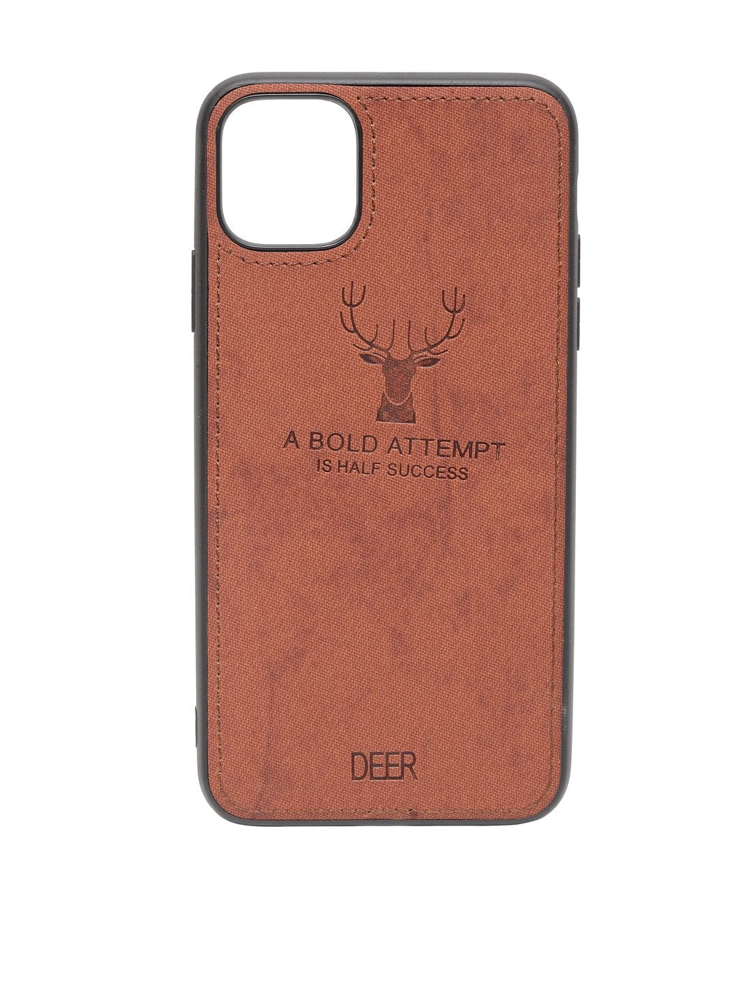 iPhone 11 Cloth Texture Deer Case