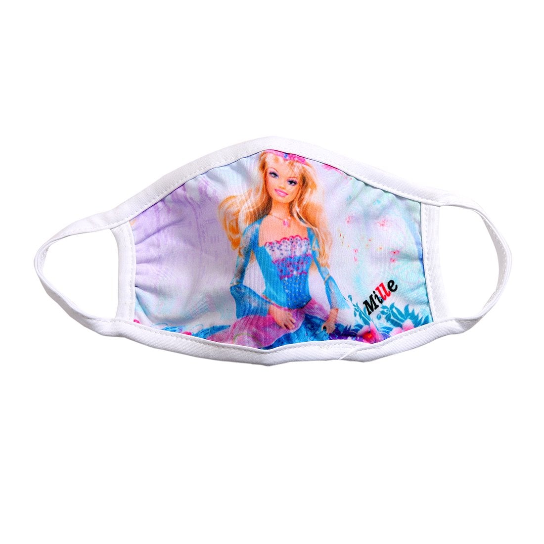 Barbie Face Mask -Printed Cloth Washable Reusable Face Mask Cover