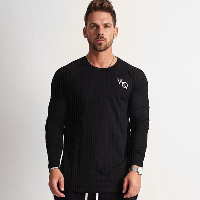 Men's Workout Shirts & Tops in Black