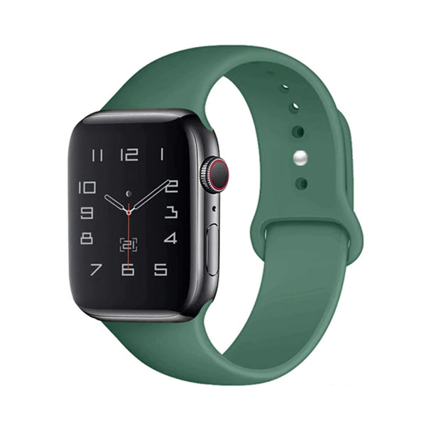 Silicone Sports Watch Strap for Apple Watch Series 5/4/3/2/1 (Light Pine)