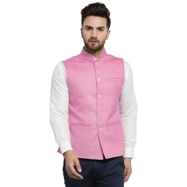 Buy Young club classic Men's Solid Regular Fit Zippered Winter Jacket-Pink  Online at Best Prices in India - JioMart.