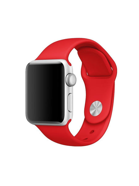 Silicone Sports Watch Strap for Apple Watch Series 5/4/3/2/1(Red)