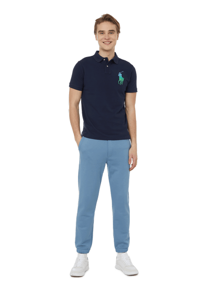 Embroidered-Logo Polo T-Shirt