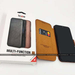 New Breed Leather Flip Case Cover for iPhone, Samsung, OnePlus & Vivo