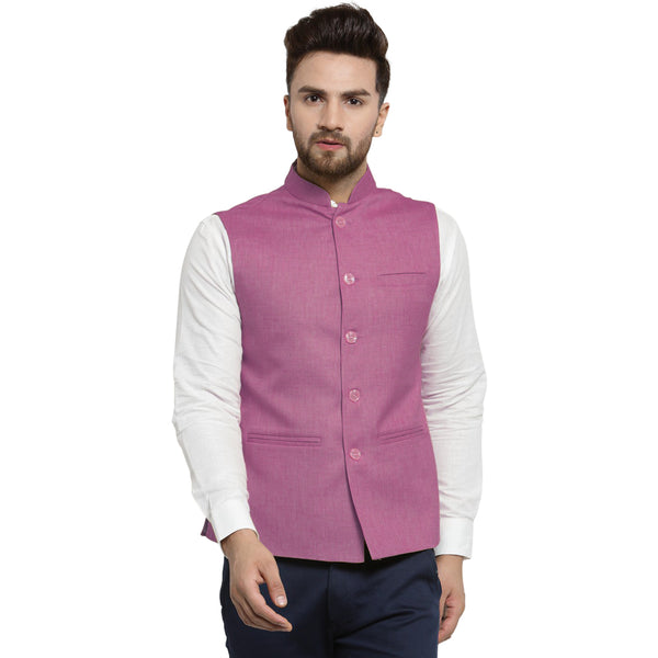 Men's Stylish Cotton Blend Nehru Jacket || Ethic Wear Modi Jacket ||  Director Ethnic Modi Jacket || (Pack Of 1)