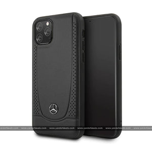 Mercedes-Benz Leather Dynamic Collection Case for iPhone 13 & 14, 15 Series & Galaxy Z Flip3, Flip4, Fold3, Fold4, S22, S23